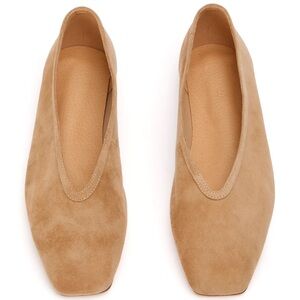 Tony Bianco Tan Suede Flats - NIB